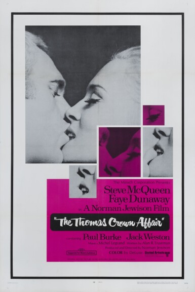 View full screen - View 1 of Lot 1. The Thomas Crown Affair (1968).