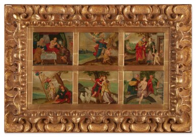 View full screen - View 1 of Lot 95. Six Biblical Paintings, Flemish School, 17th century, After Maarten de Vos.