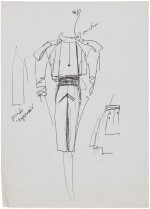 Two original sketches for fashion | Deux croquis de mode originaux
