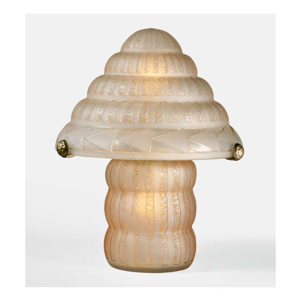 View full screen - View 1 of Lot 139. DAUM | TABLE LAMP.