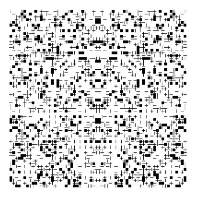 View full screen - View 1 of Lot 6. Autoglyph #177.