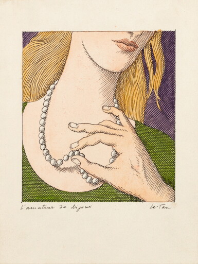 View full screen - View 1 of Lot 272. L’amateur de bijoux.