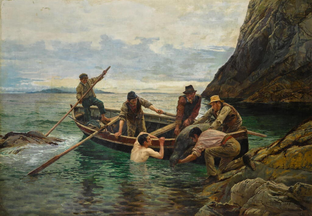 View full screen - View 1 of Lot 52. WILLIAM HENRY BARTLETT | THE SEAL-DIVER, CO. MAYO.