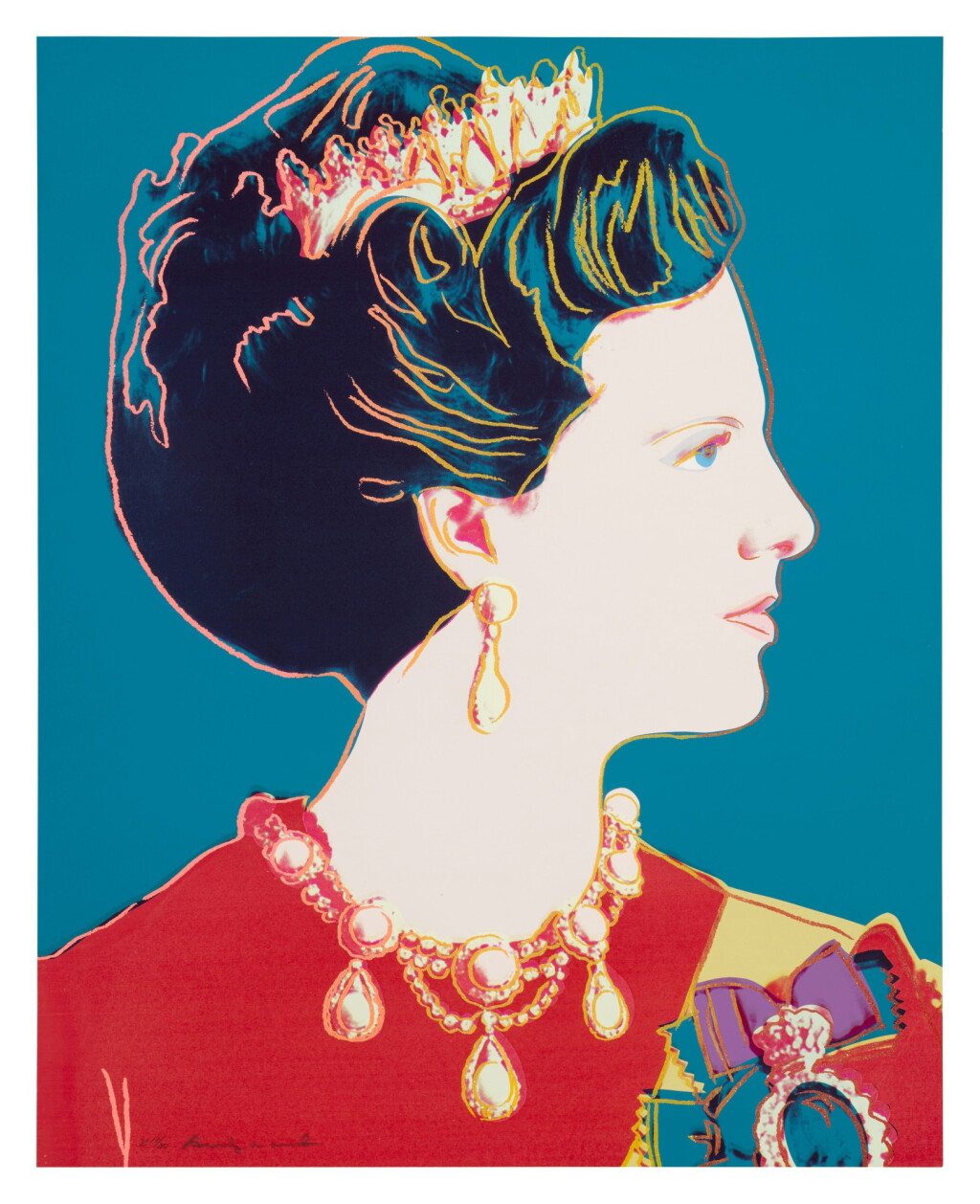 View full screen - View 1 of Lot 18. Queen Margrethe II of Denmark (Feldman & Schellmann II.343A).