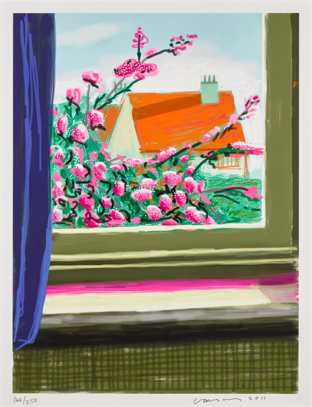 View full screen - View 1 of Lot 17. iPad drawing 'No. 778', 17th April 2011.