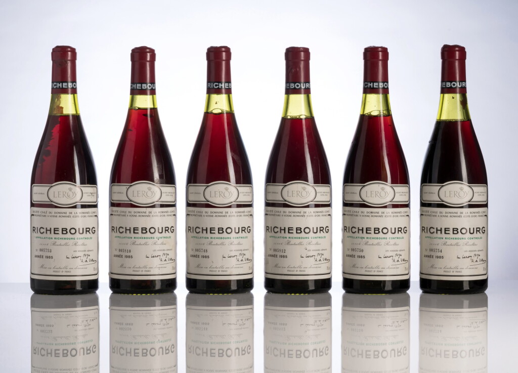 View full screen - View 1 of Lot 122. Richebourg 1985 Domaine de la Romanée-Conti (6 BT).