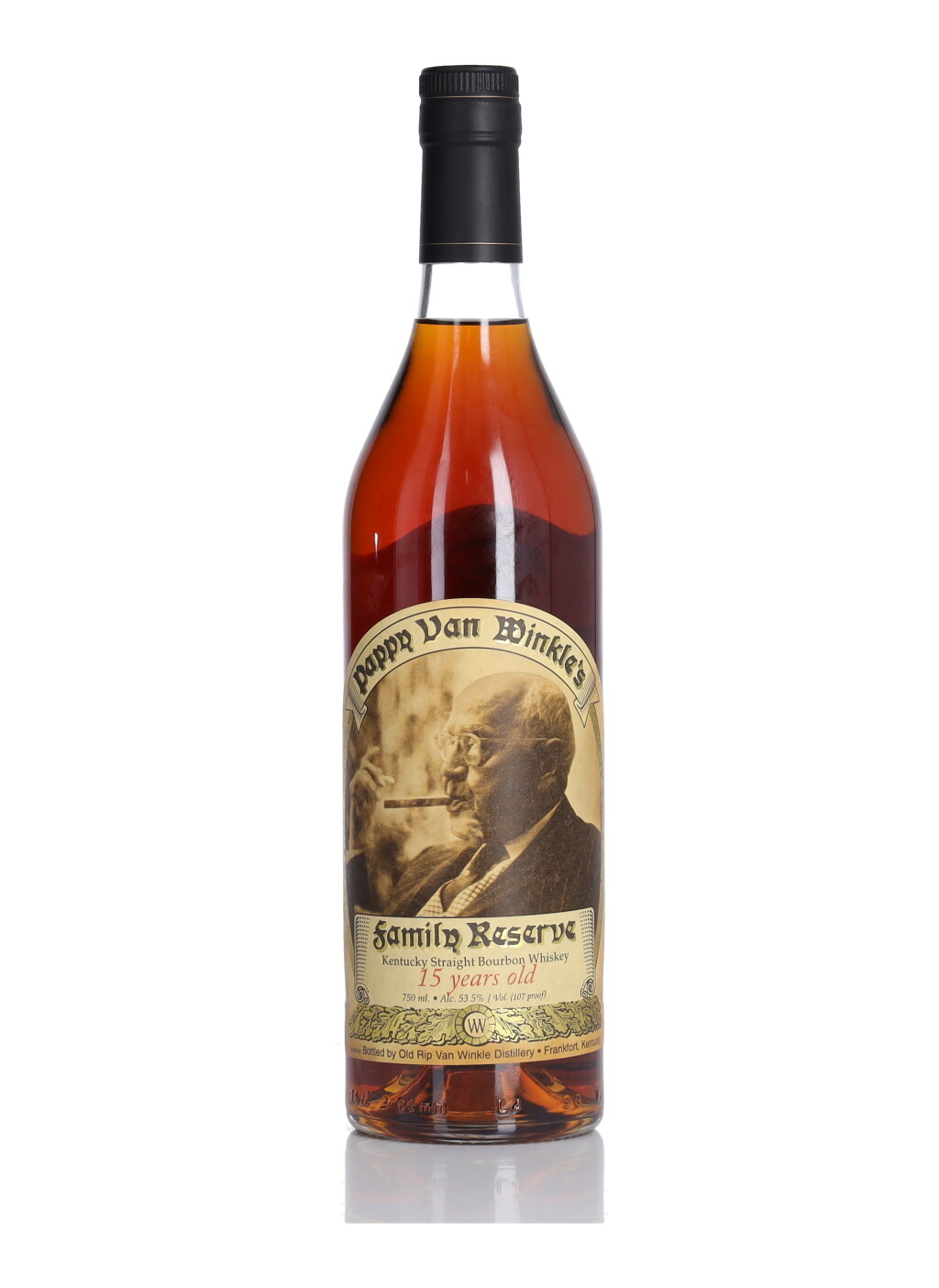 View full screen - View 1 of Lot 71. Pappy Van Winkle's 15 Year Old Family Reserve 107 Proof NV (1 BT 75cl).