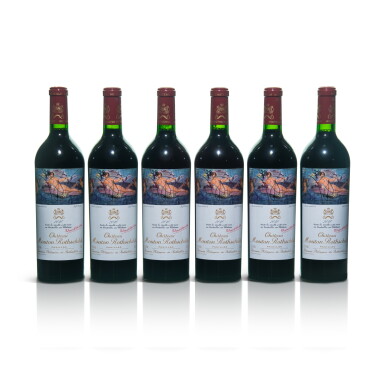 View full screen - View 1 of Lot 55. Château Mouton Rothschild 2010 (6 BT).