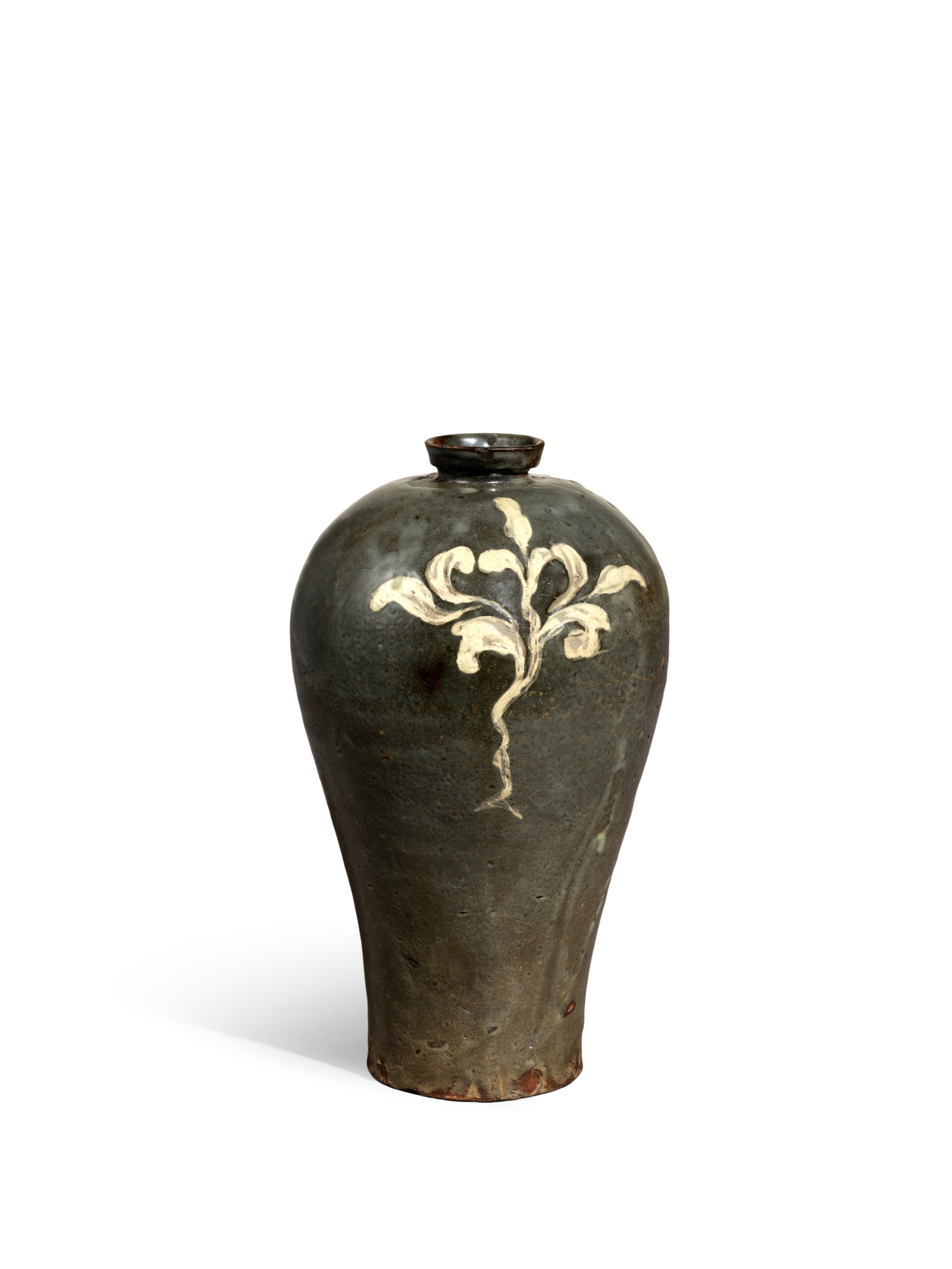 A celadon stoneware inlaid maebyong, Goryeo dynasty, 12th century ...