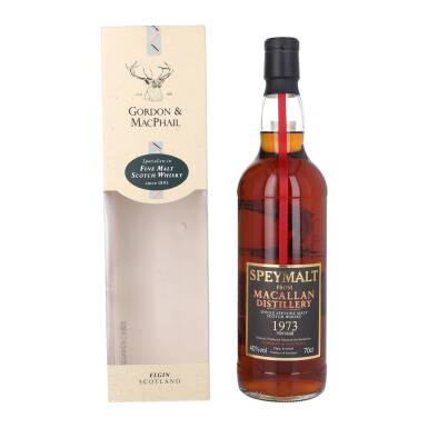 View full screen - View 1 of Lot 5050. Macallan Gordon & MacPhail Speymalt 40.0 abv 1973 (1 BT70).