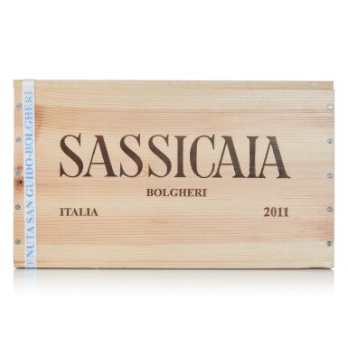 View full screen - View 1 of Lot 263. Sassicaia 2011 (6 BT).