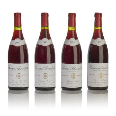 View full screen - View 1 of Lot 202. Charmes Chambertin, Vieilles Vignes 1989 Domaine Bachelet (12 BT).