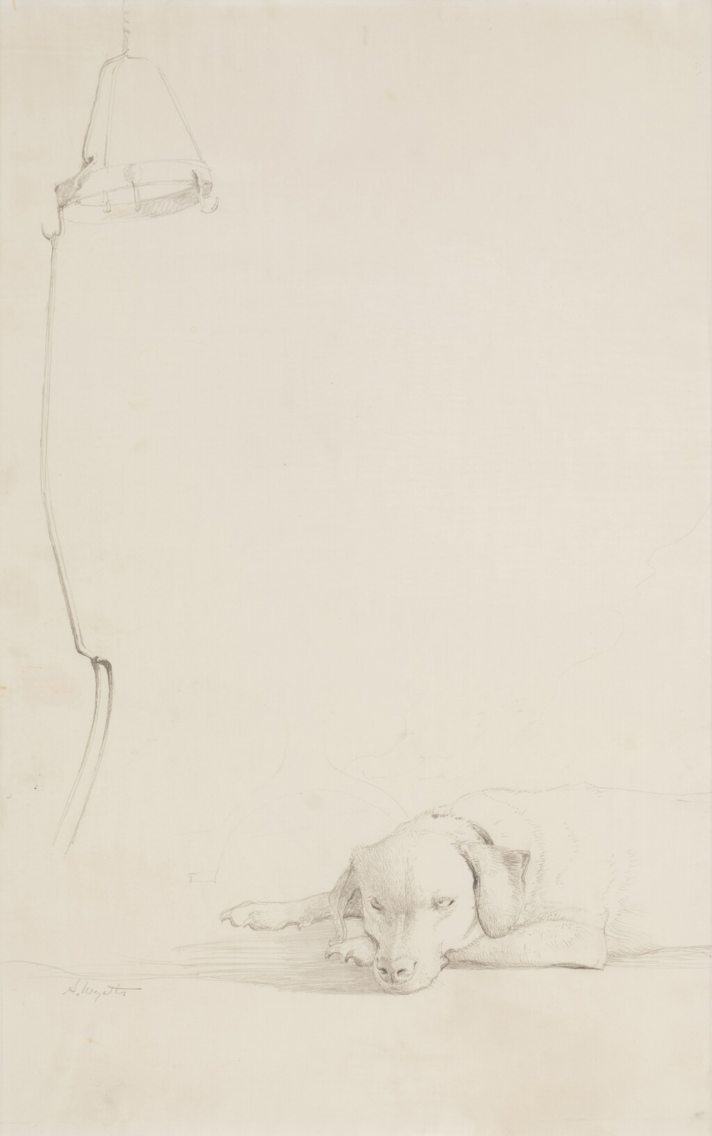 View full screen - View 1 of Lot 457. Study for "Ides of March".