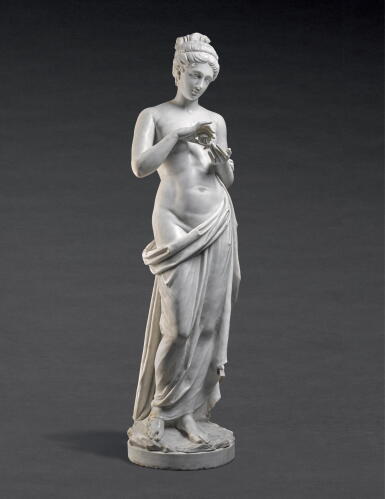 View full screen - View 1 of Lot 86. AFTER ANTONIO CANOVA (1757-1822) PROBABLY BELGIAN, FIRST HALF 20TH CENTURY | PSYCHE.