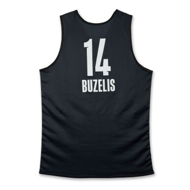 View full screen - View 1 of Lot 25. Matas Buzelis 2025-2026 Game Worn ‘Rising Stars’ Practice Jersey .