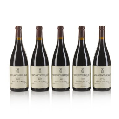 View full screen - View 1 of Lot 689. Volnay, Santenots du Milieu 1995 and 1996 from Domaine des Comtes Lafon (11 BT).