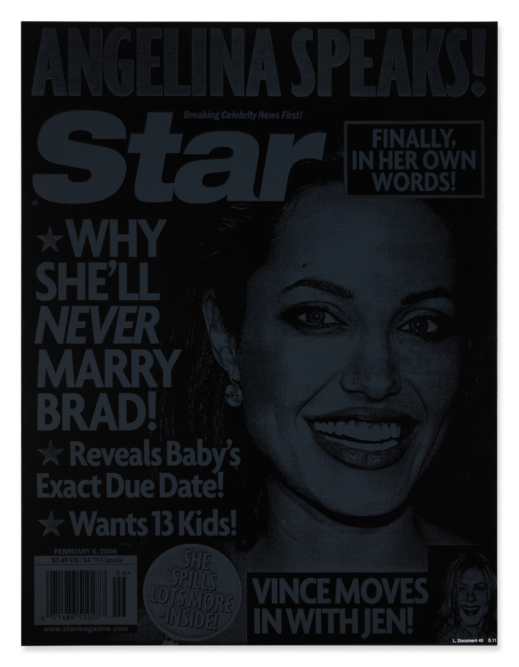 View full screen - View 1 of Lot 52. Star Magazine (L. Document 40 S. 11 Grey).