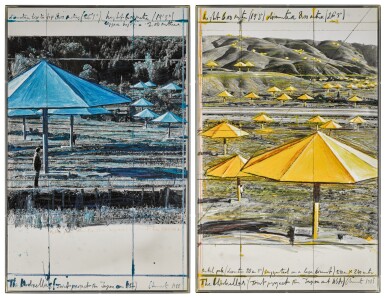 View full screen - View 1 of Lot 306. The Umbrellas (Joint Project for Japan and USA).