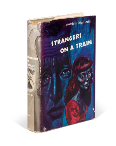 View full screen - View 1 of Lot 126. Patricia Highsmith | Strangers on a Train, 1950, first edition of the author's first book.