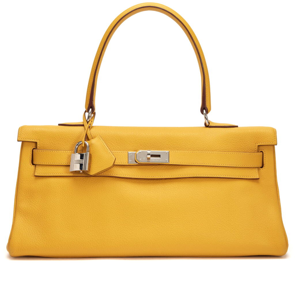 View full screen - View 1 of Lot 116. Soleil Clémence JPG Shoulder Kelly 42 Palladium Hardware, 2009.