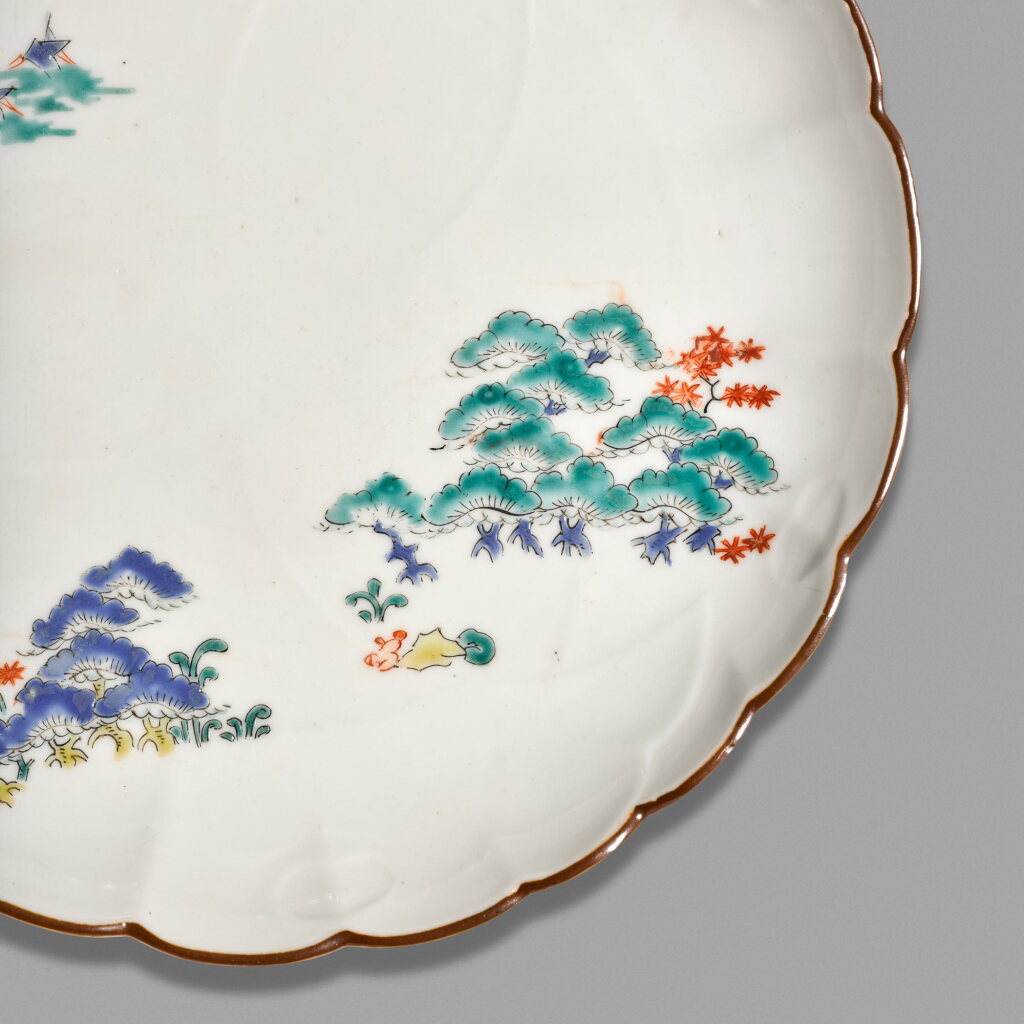 View full screen - View 1 of Lot 6. A fine Kakiemon dish | Edo period, late 17th century.