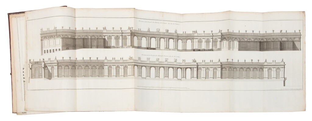 View full screen - View 1 of Lot 2. L'Architecture françoise ... Paris, Jombert, 1750. In-folio. 251 gravures. T. II seul.