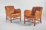 Pair of "Mix" Easy Armchairs