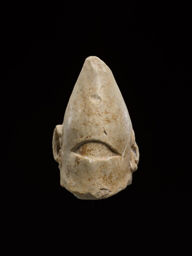 View full screen - View 1 of Lot 273. A Marble Cyclopean Head, circa 1st/2nd Century A.D..