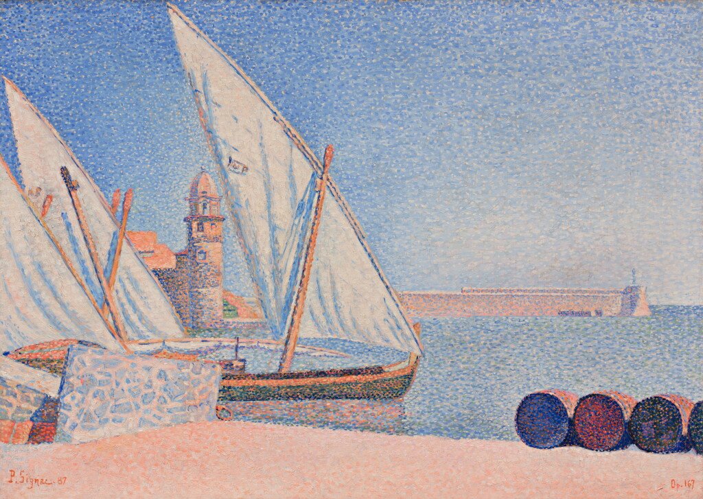 View full screen - View of Collioure. Les Balancelles (Opus 167).