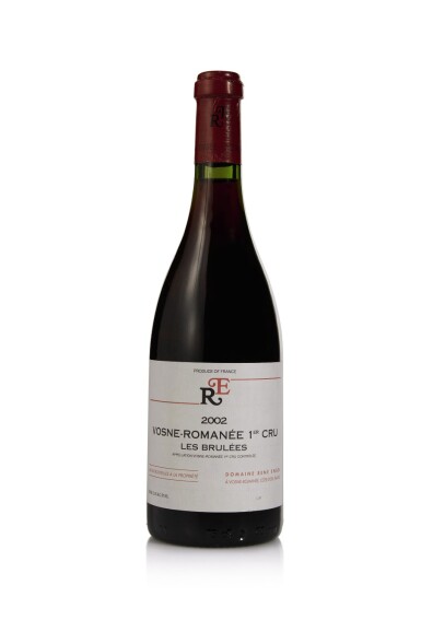 View full screen - View 1 of Lot 72. Vosne Romanée, Les Brûlées 2002 René Engel (4 BT).