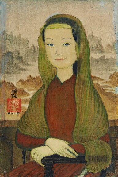 View full screen - View 1 of Lot 29. Mai Trung Thu 枚中栨 (梅忠恕)| Mona Lisa 蒙娜麗莎.