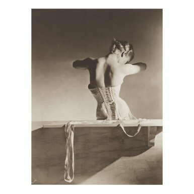 View full screen - View 1 of Lot 205. HORST P. HORST | 'MAINBOCHER CORSET, PARIS'.