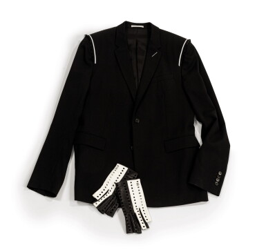 View full screen - View 1 of Lot 384. Black Wool Jacket, circa 2000 | Veste en laine noire, circa 2000.