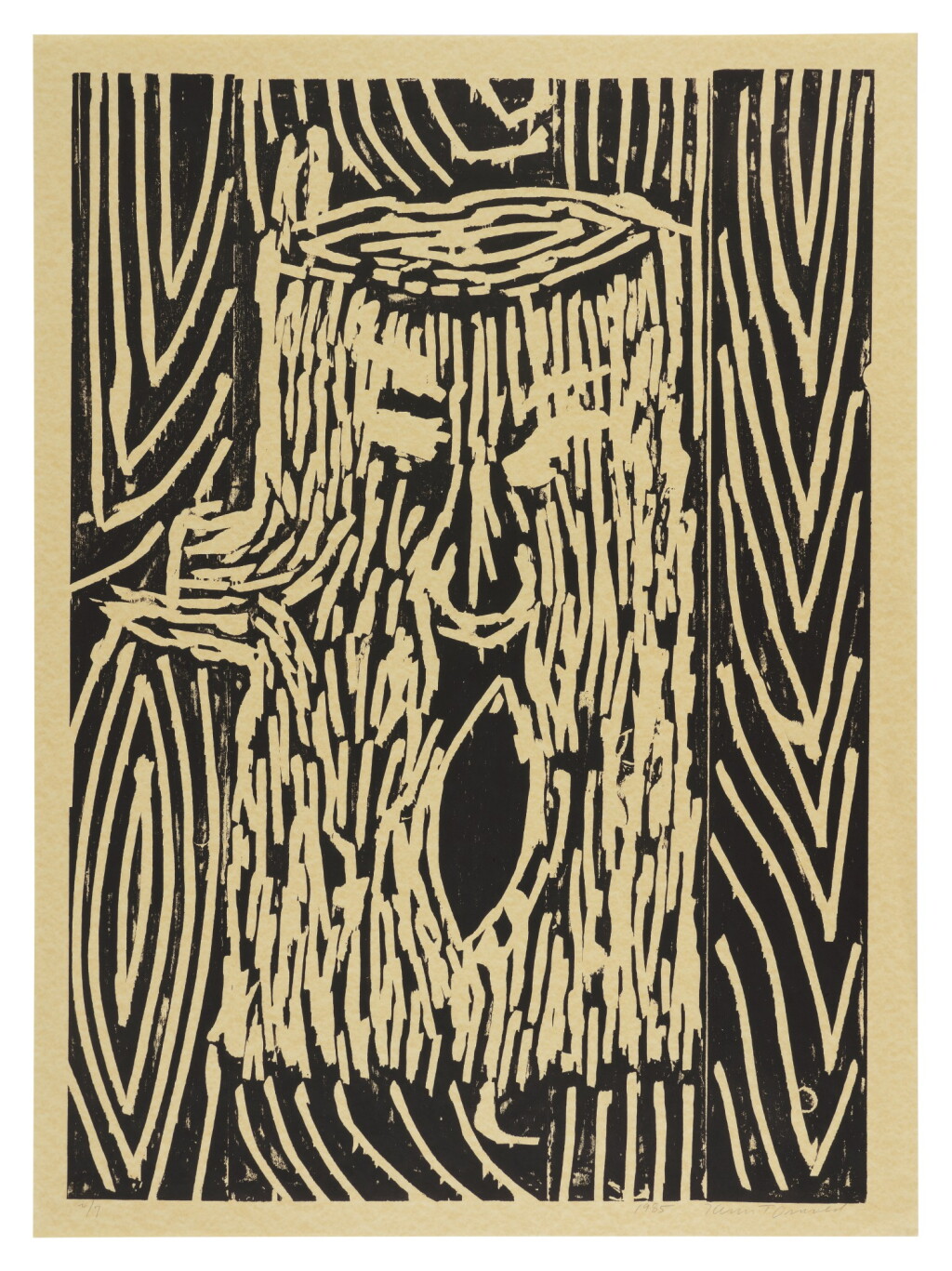 View full screen - View 1 of Lot 1129. KERMIT OSWALD | UNTITLED.