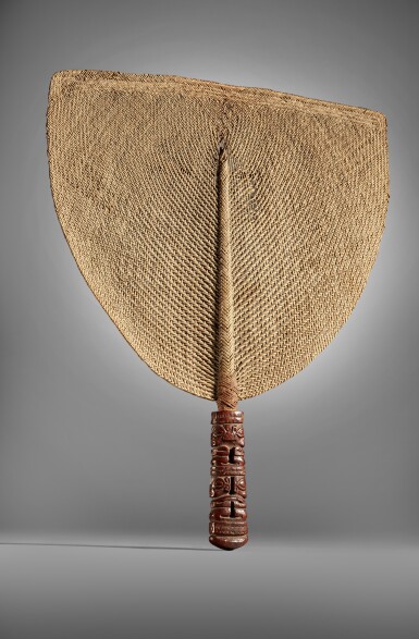 View full screen - View 1 of Lot 24. Fan, Marquesas Islands.