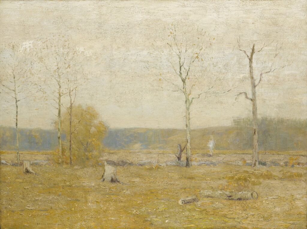 View full screen - View 1 of Lot 121. BRUCE CRANE | GREY FIELDS.