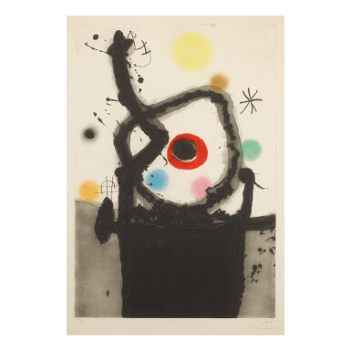 View full screen - View 1 of Lot 124. JOAN MIRÓ | LE REBELLE (D. 439).