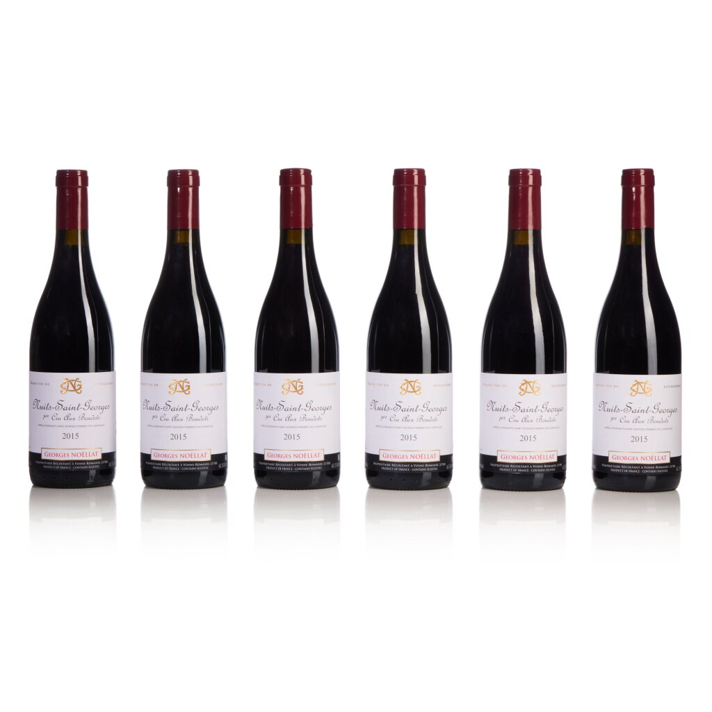 View full screen - View 1 of Lot 134. Nuits St. Georges, Les Boudots 2015 Georges Noellat (6 BT).