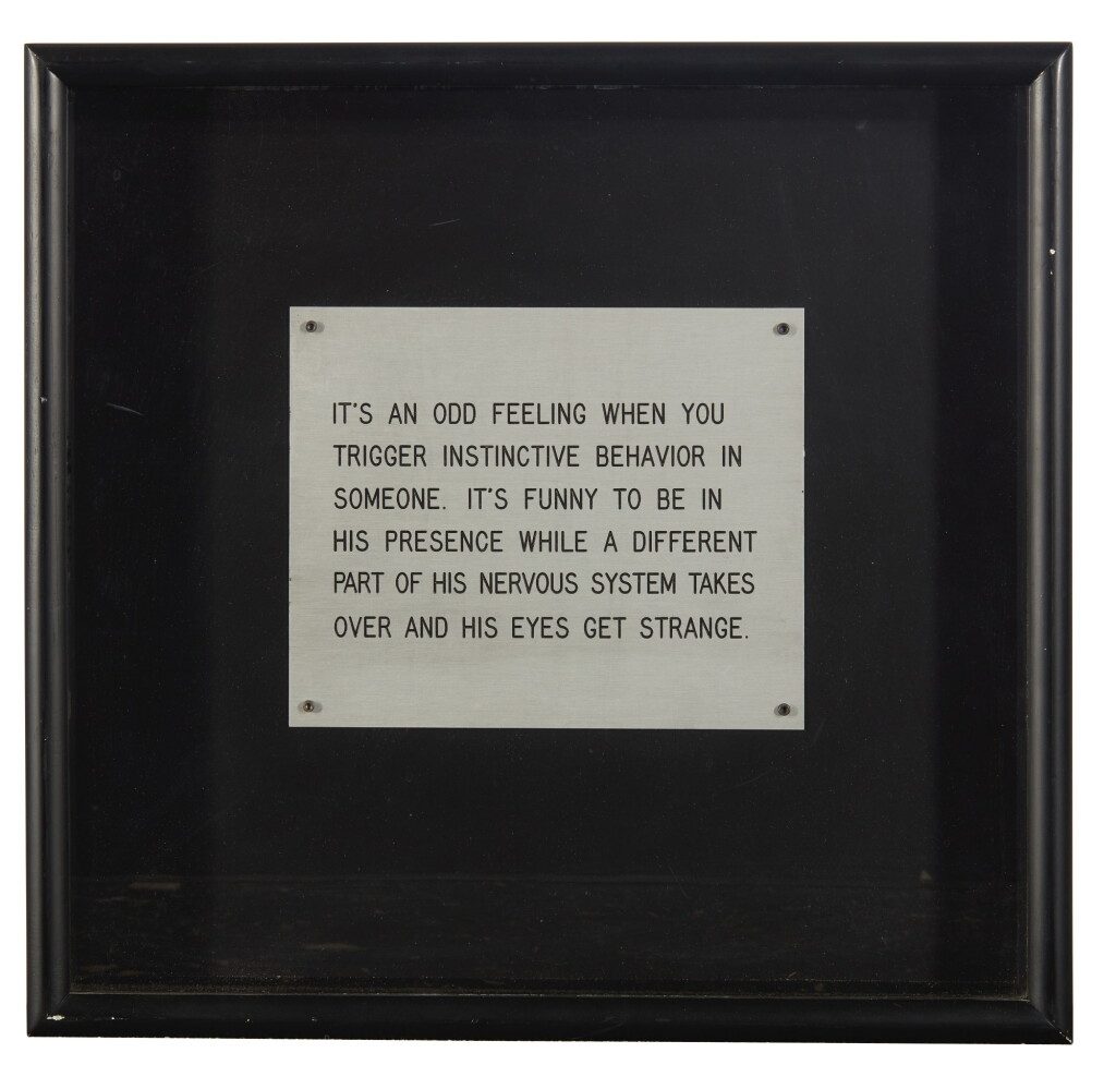 View full screen - View 1 of Lot 194. JENNY HOLZER | UNTITLED (THE LIVING SERIES).