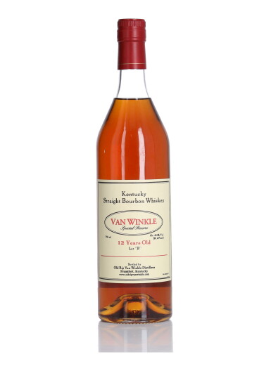 View full screen - View 1 of Lot 96. Van Winkle 12 Year Old Special Reserve Lot "B" 90.4 Proof NV (1 BT 75cl).