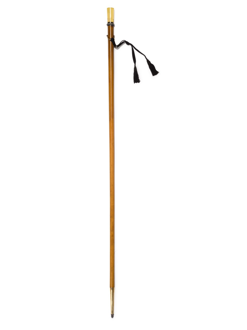 View full screen - View 1 of Lot 17. THE MALACCA CANE, ITS GOLD TOP SET WITH A BAND OF 21 DIAMONDS, PRESENTED TO REAR-ADMIRAL HORATIO, VISCOUNT NELSON BY THE INHABITANTS OF THE GREEK ISLAND OF ZANTE FOLLOWING HIS VICTORY OVER THE FRENCH FLEET AT THE BATTLE OF THE NILE, WHICH TOOK PLACE NEAR THE NILE DELTA, EGYPT BETWEEN 1 AND 3 AUGUST 1798.