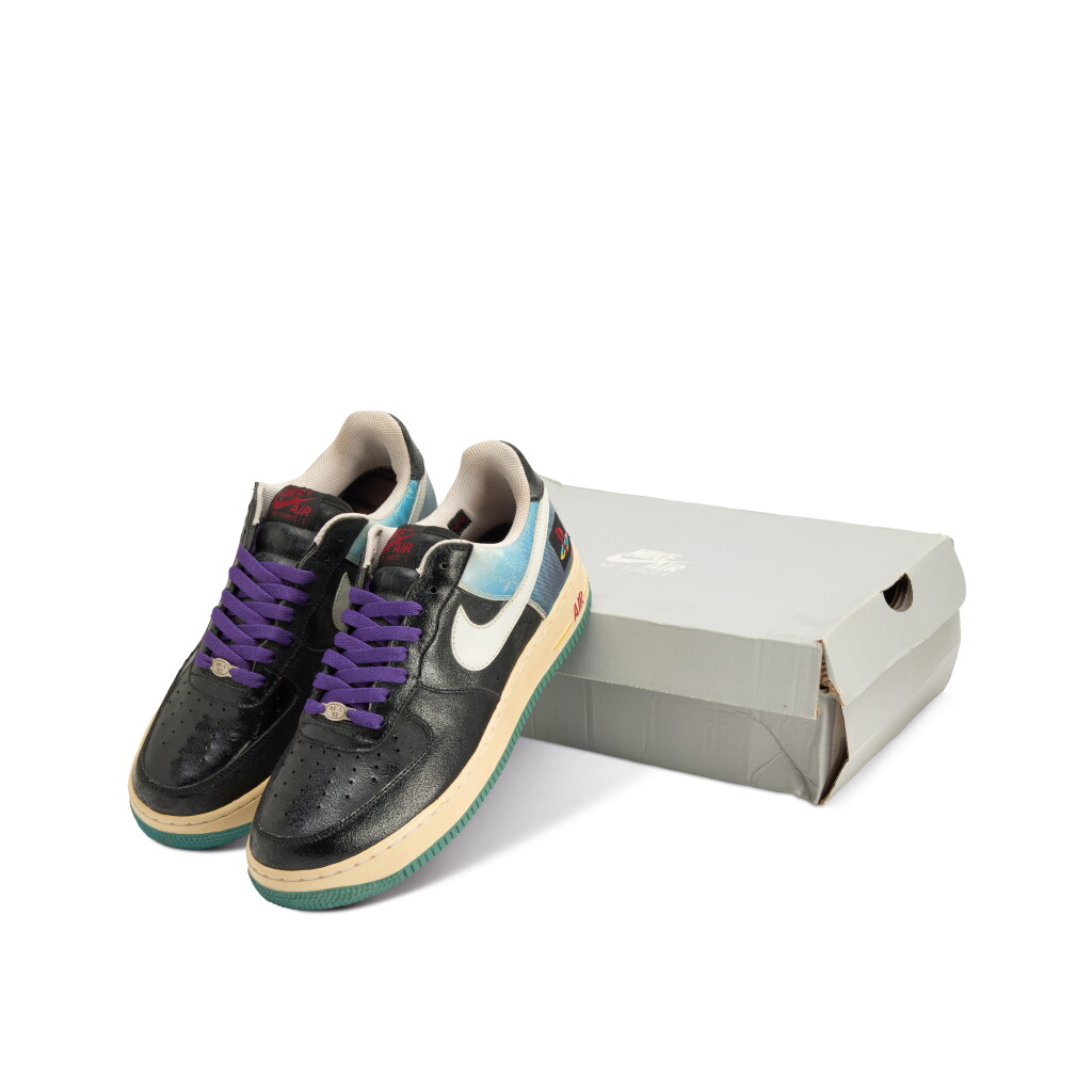 View full screen - View 1 of Lot 58. Nike Air Force 1 Low 'PlayStation' Sample | Size 9.5.