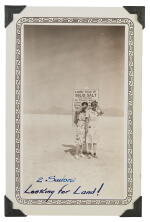 Scrapbook Album Documenting a Vacation in the American West