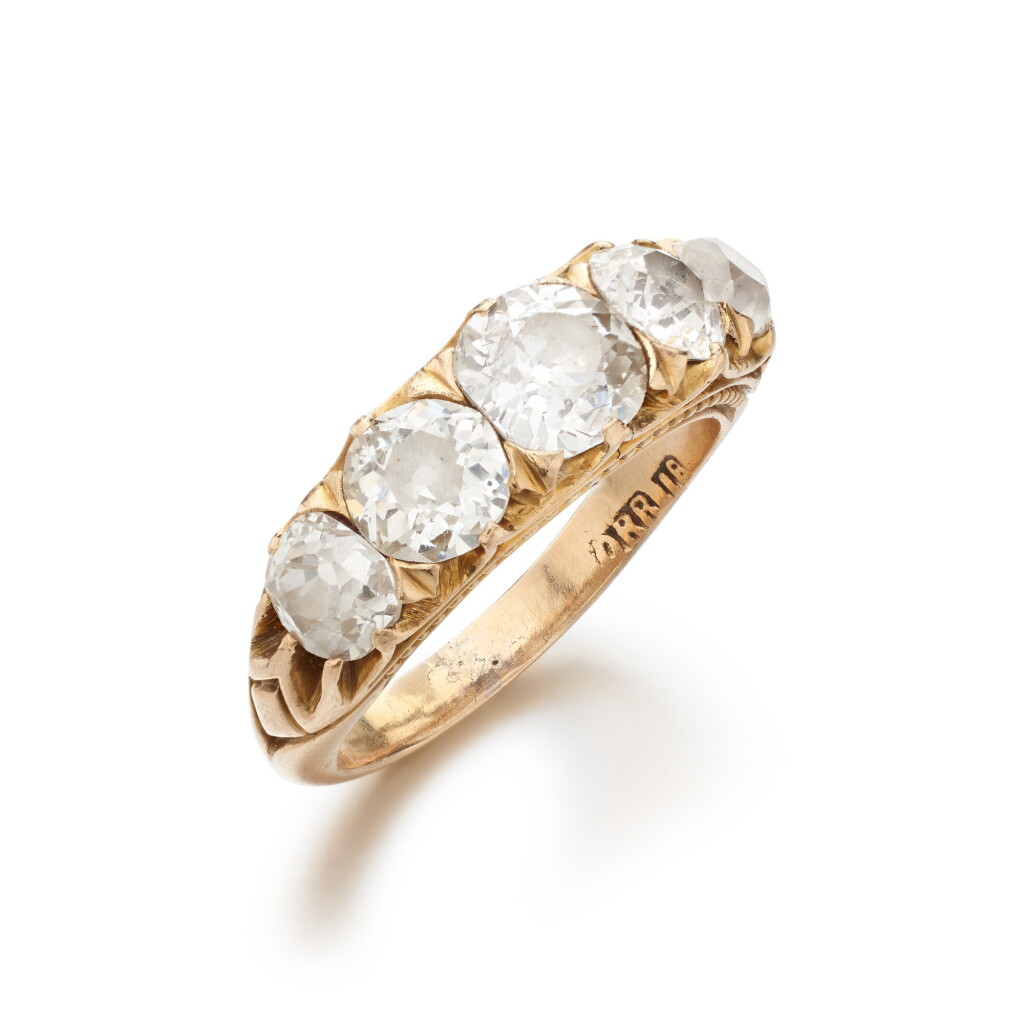 View full screen - View 1 of Lot 609. Diamond Ring.