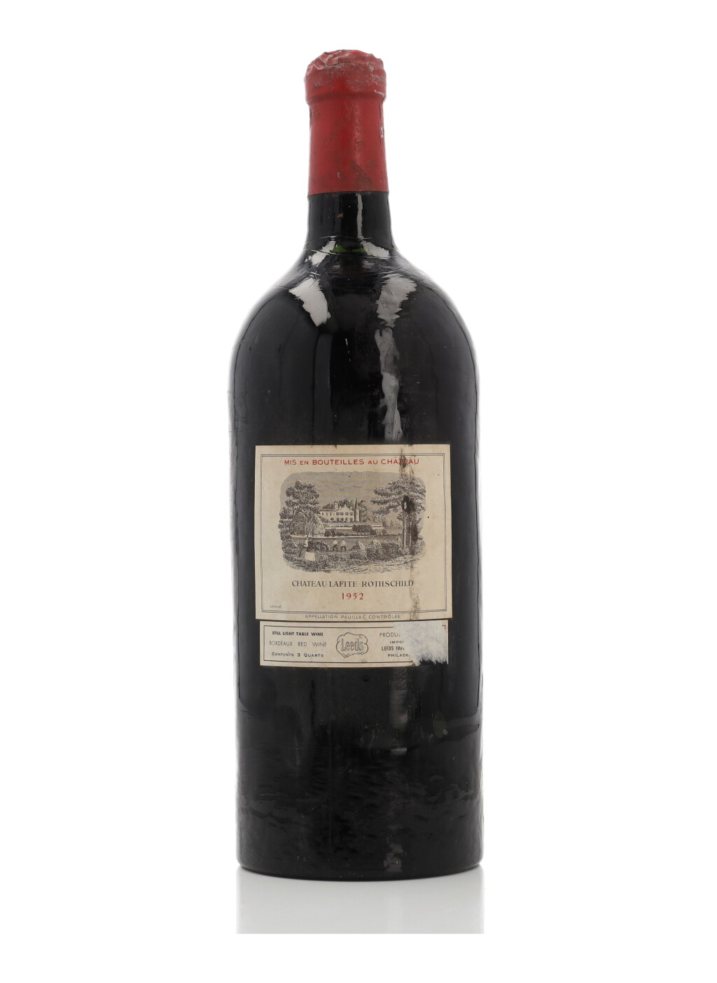View full screen - View 1 of Lot 2. Château Lafite 1952 (1 JM45).