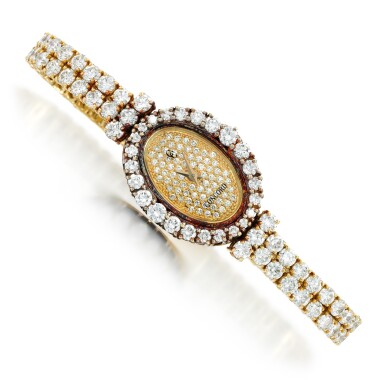 View full screen - View 1 of Lot 120. Concord | Lady's diamond wristwatch.