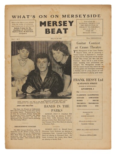 View full screen - View 1 of Lot 9. The Beatles | “Being A Short Diversion On The Dubious Origins Of Beatles”.