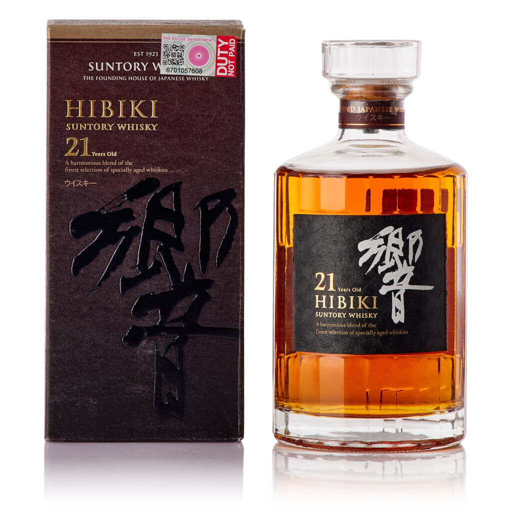 View full screen - View 1 of Lot 482. 響 Hibiki 21 Year Old 43.0 abv NV (1 BT70).