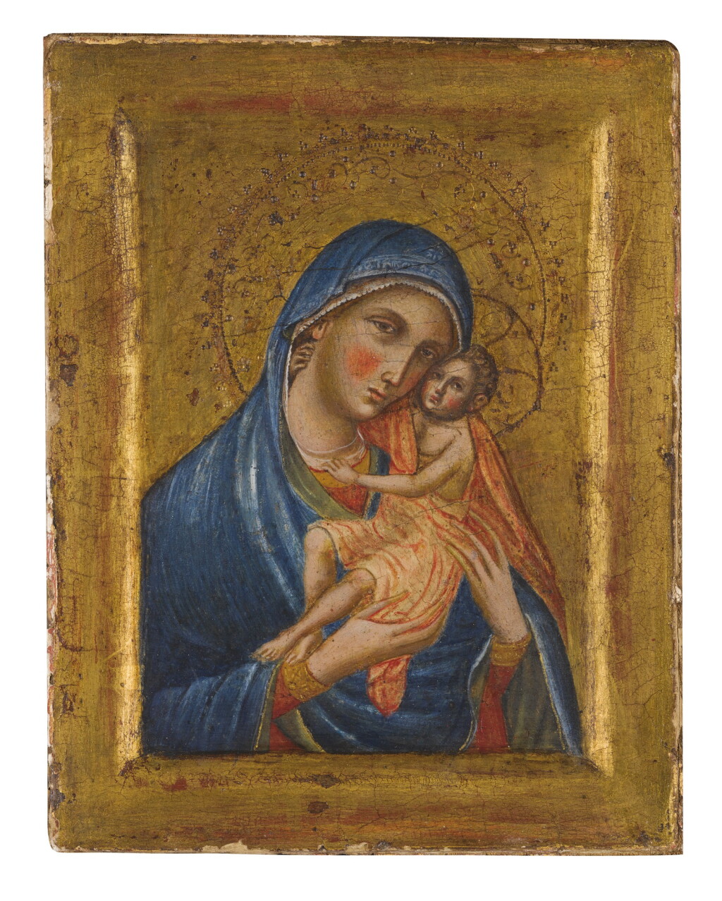 View full screen - View 1 of Lot 2. WORKSHOP OF PAOLO VENEZIANO | MADONNA AND CHILD.