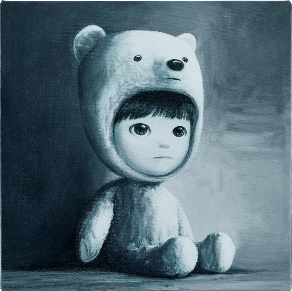View full screen - View 1 of Lot 1152. Sitting Bear Boy | 坐著的熊男孩.